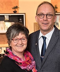 Ehepaar Petra und Thilo Schmidt